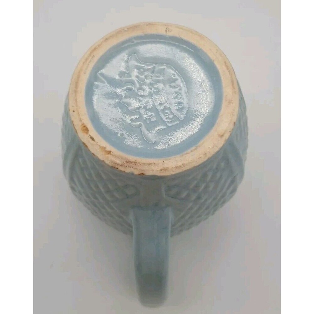 MCM R. R. P. C. Blue Pottery Pineapple Pitcher. Robinson Ransbottom 5" - Picture 5 of 8